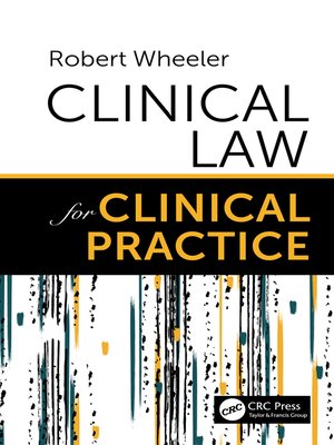 cover image of Clinical Law for Clinical Practice